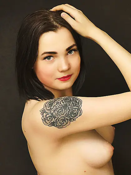 White teen auburn hair