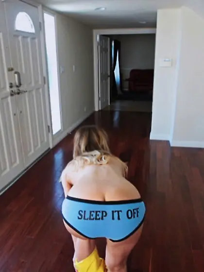 Sleeping stepsister roused busy