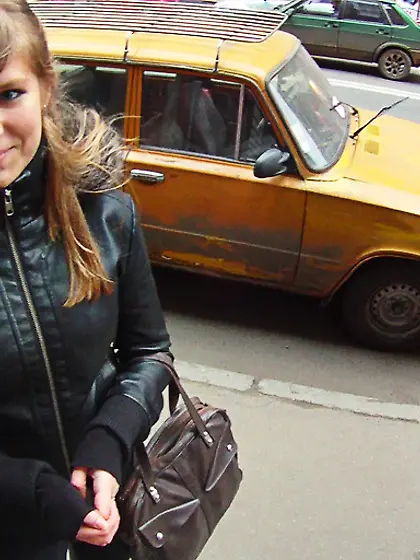 Good-looking amateur female fucked