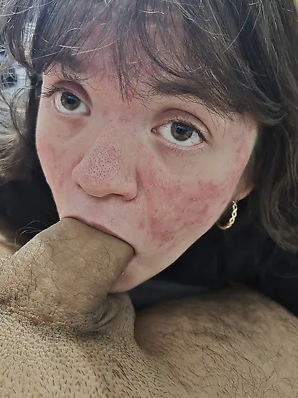 Mikayla sucking cock