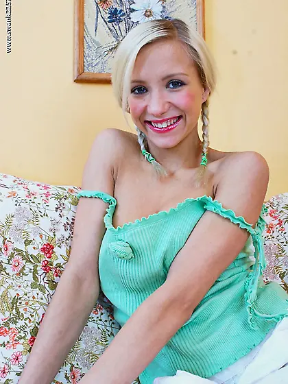 Blonde pale and pretty