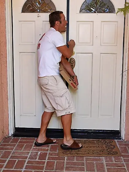 Donna Doll strips her slutty outfit off and fucks with a well hu