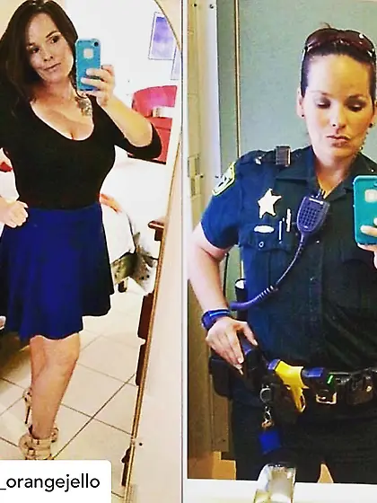 Deanna at Mardi Gras