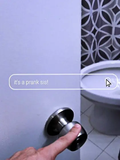 Slut and stepbro screw in bathroom and kitchen