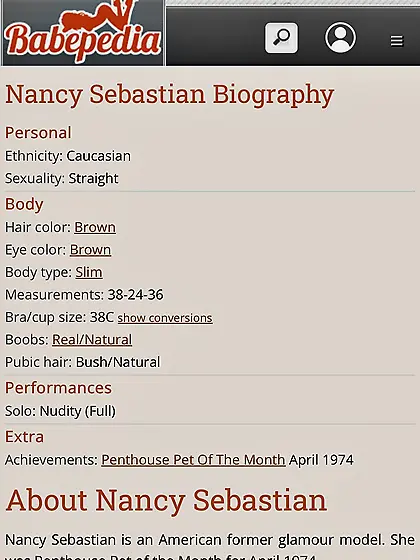 Best of Nancy Sebastian