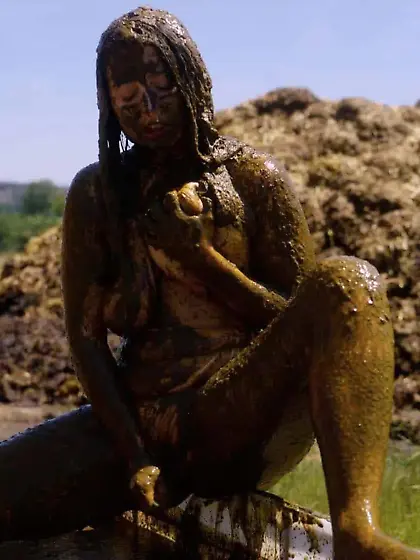 Rada Brewer on the farm