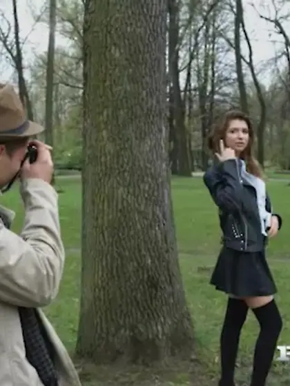 Perfect czech brunette fucked hard