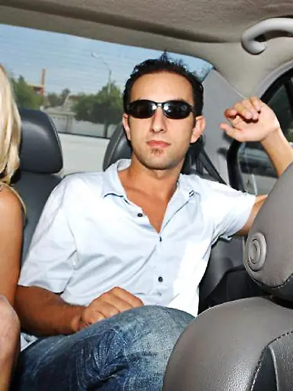 Super hot woman takes off he black dress and seduces her horny m