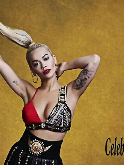 Rita Ora Cleavage pics