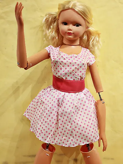 Doll from toy shop is pimped