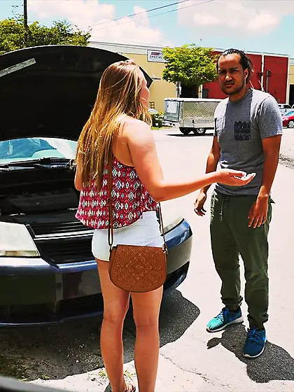 Missionary reverse bang bus