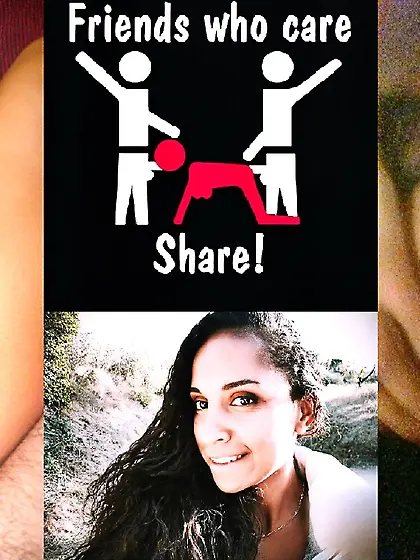 1 Ebony cuckold with BBC & BWC