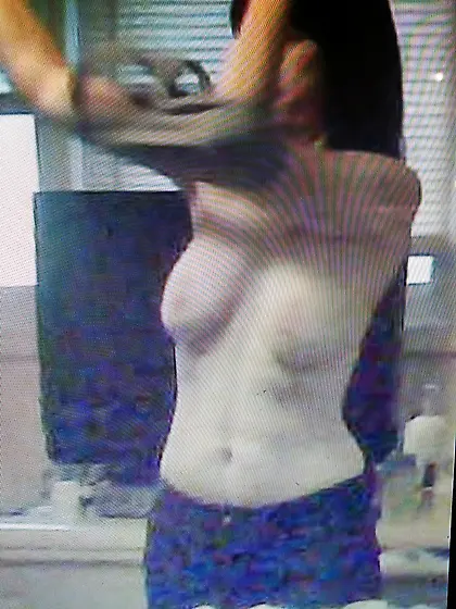 Spy pics of my wifes amazing tits