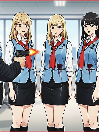 Anime Girls Gut-shot