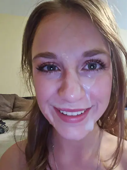 Amateur Facial Cumshot (AI Upscaled)