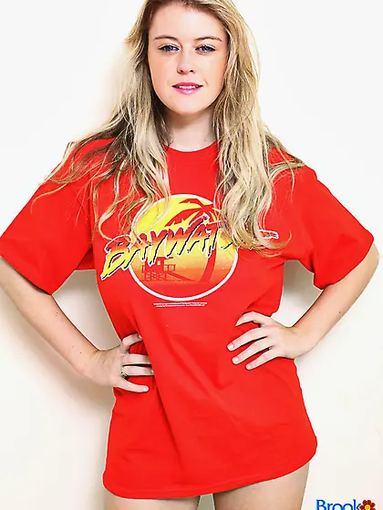 British high heels short skirt