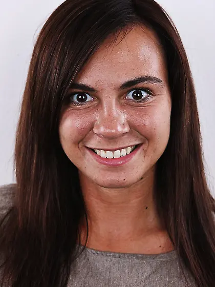 Brown young beauty perfect