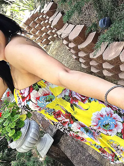 Chic full titted brunette Gia Lee blows dick and gets owned by i