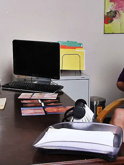 American uniform seduce