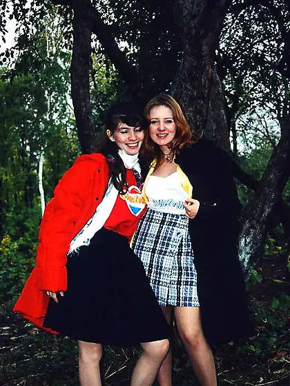 Lena K and Manon C eighteen