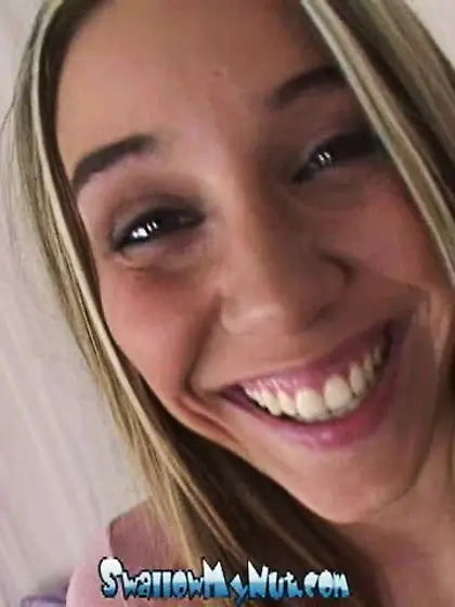 Blue-ish lingerie blonde sucking