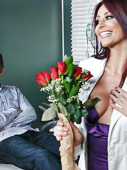 American oral doctor handjob