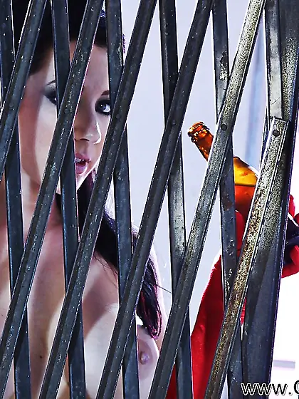 American sexy gorgeous brunette