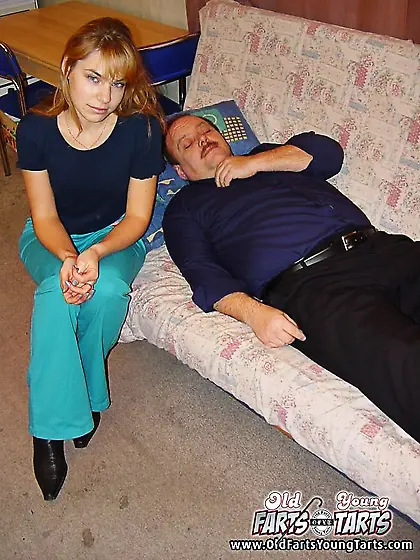 Petite teenage blonde giving