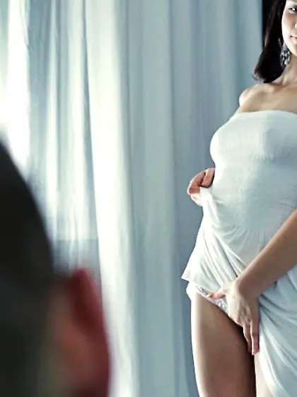 Long hair tall brunette teen