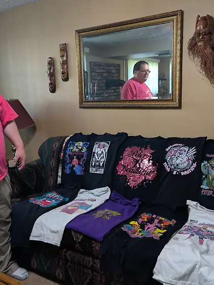 Slut Lisa's big fat tits,  fat ass,  and fat belly.