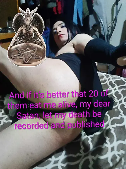 Amor a Satanás pudrirme en el infierno