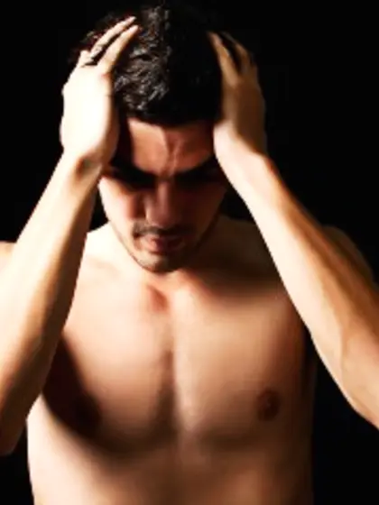 Brunette blakelorenzo perform close