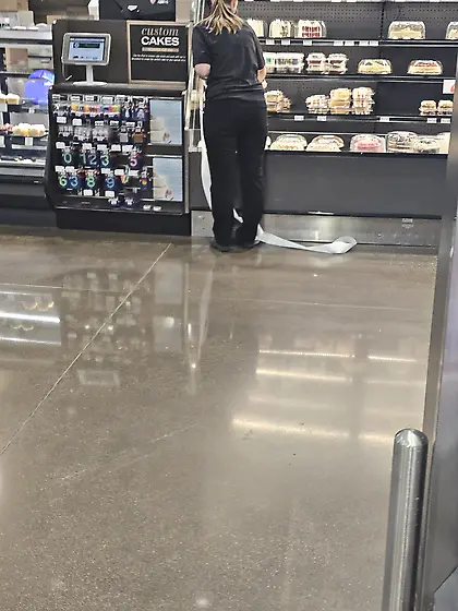 Perving on hot fat ass