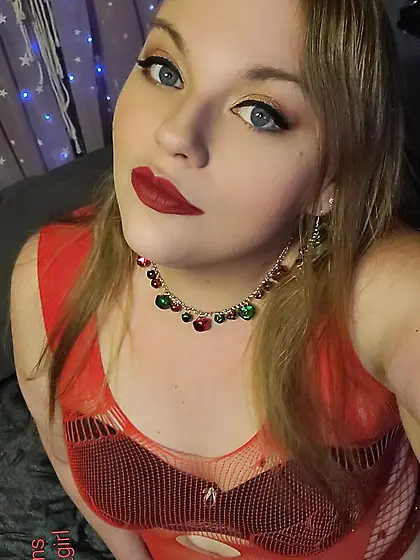 Bbw milf is your Christmas present