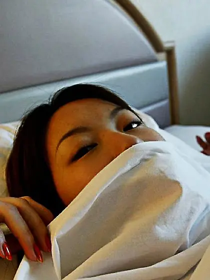 Hot oriental bimbo Kurumi Morishita is demonstrating nude tittie