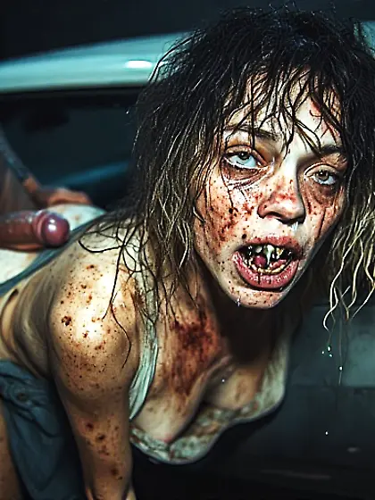 Sexy Meth Whore Not Camera Shy