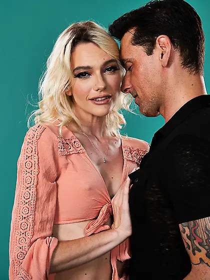 Kenna James gets her tight coochie licked and fingered before fu