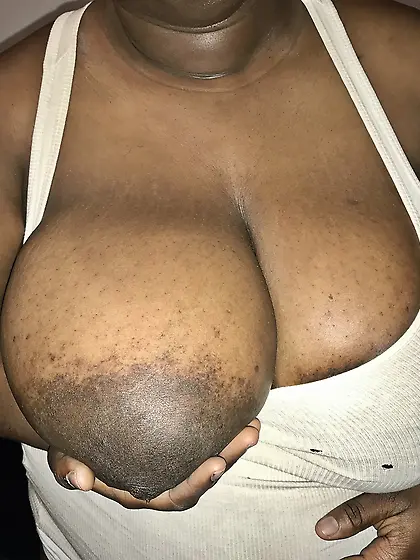 White Tank Top Breasts