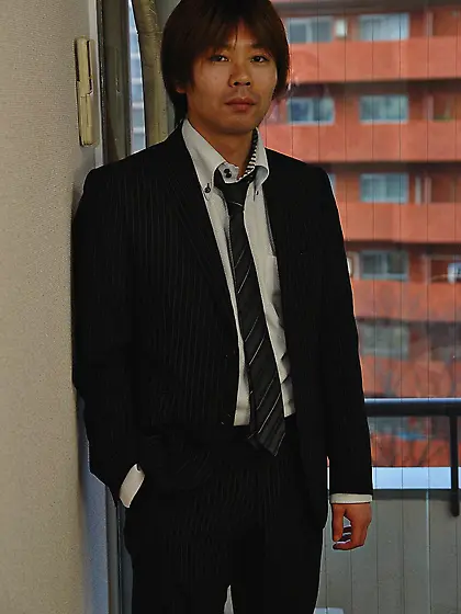 Young japanise businessman reveals