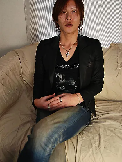 Sexy shaped asian dude