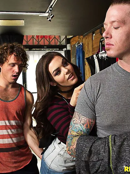 Interracial reality anal