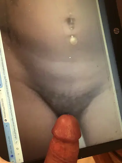 Sexy Canadian gets some cock and cum tribute