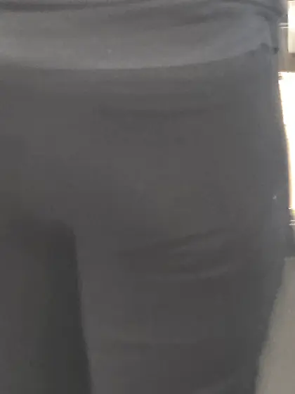 Perving on hot fat ass