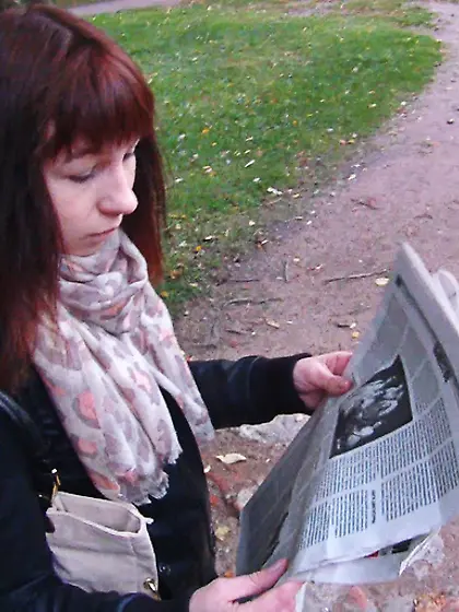 Busty girl accurate pussy