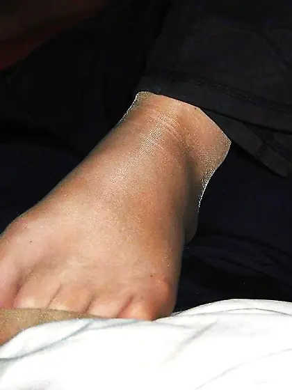 Piedi soles sole stopy nylons pantychose wifey