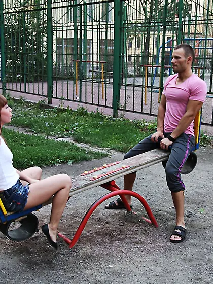 Teen Robin was riding