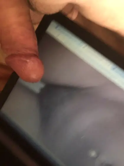 Sexy Canadian gets some cock and cum tribute