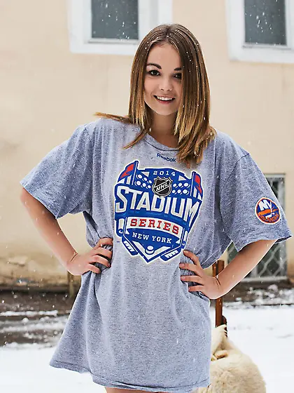 Petite blondie big t-shirt