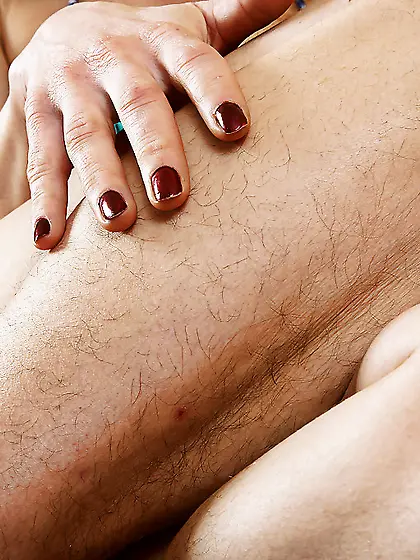 Hairy armpits small pussy