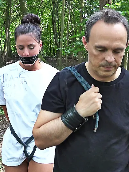 Girl doesn't know why but man has power over her body and scores